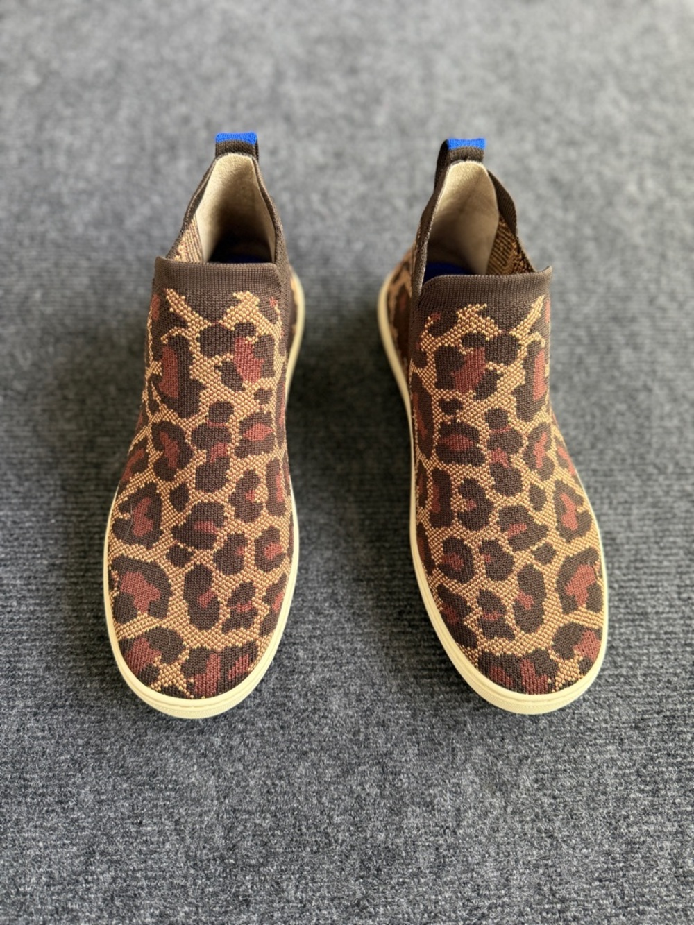 Rothy’s The Slip On Sneaker – Leopard Print – Size 9 - Picture 2 of 11